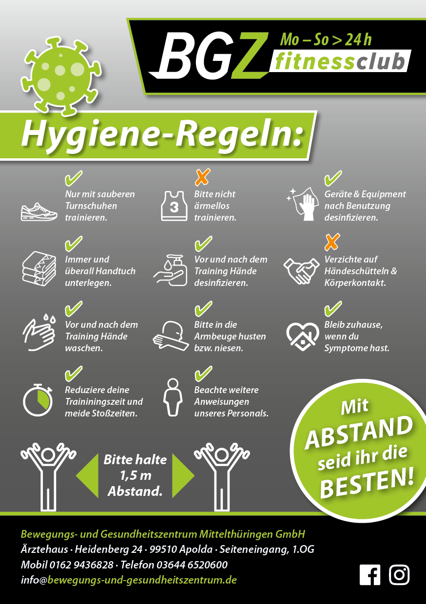 Hygieneregeln